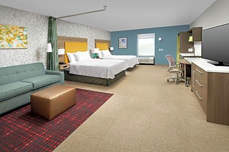 Queen Studio with Two Queen Beds - Mobility Access/Non-Smoking