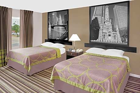 Deluxe Double Room with Two Double Beds - Non-Smoking