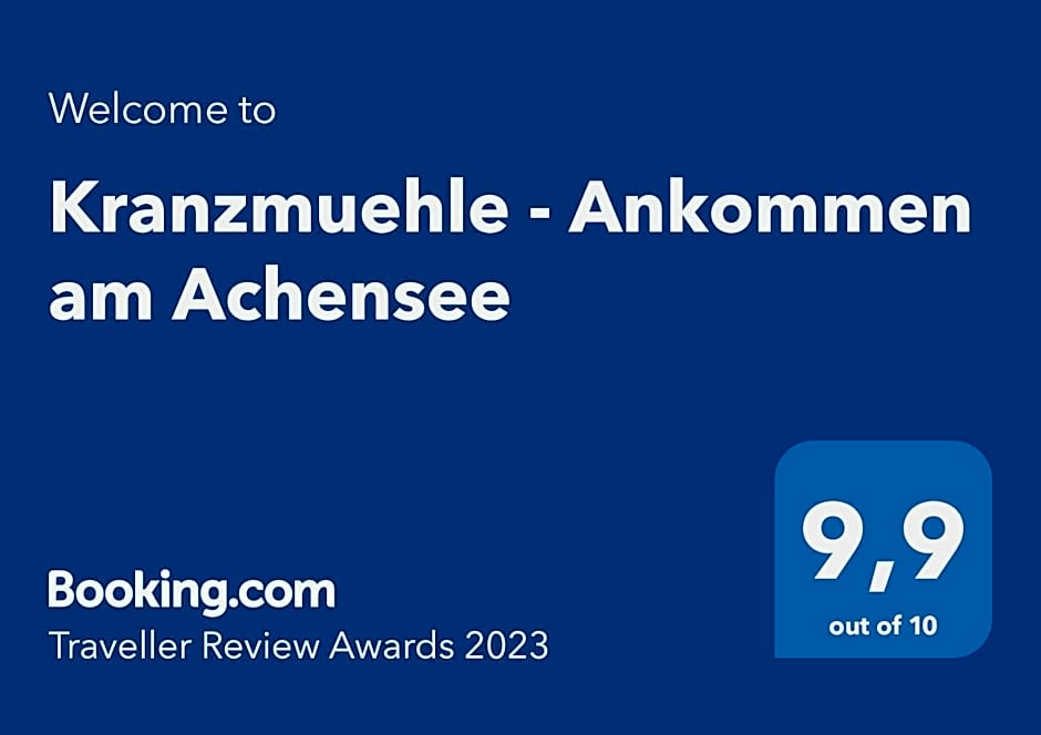 Kranzmuehle - Ankommen am Achensee