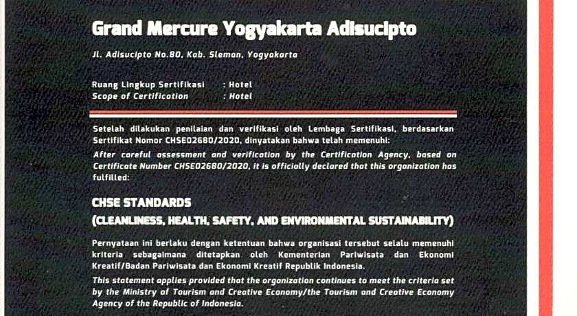 Grand Mercure Yogyakarta Adi Sucipto