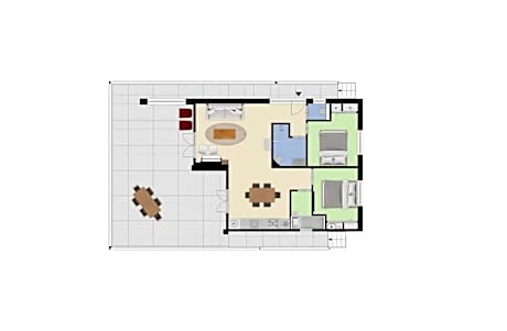 Lodge Royal 6 people Hottub