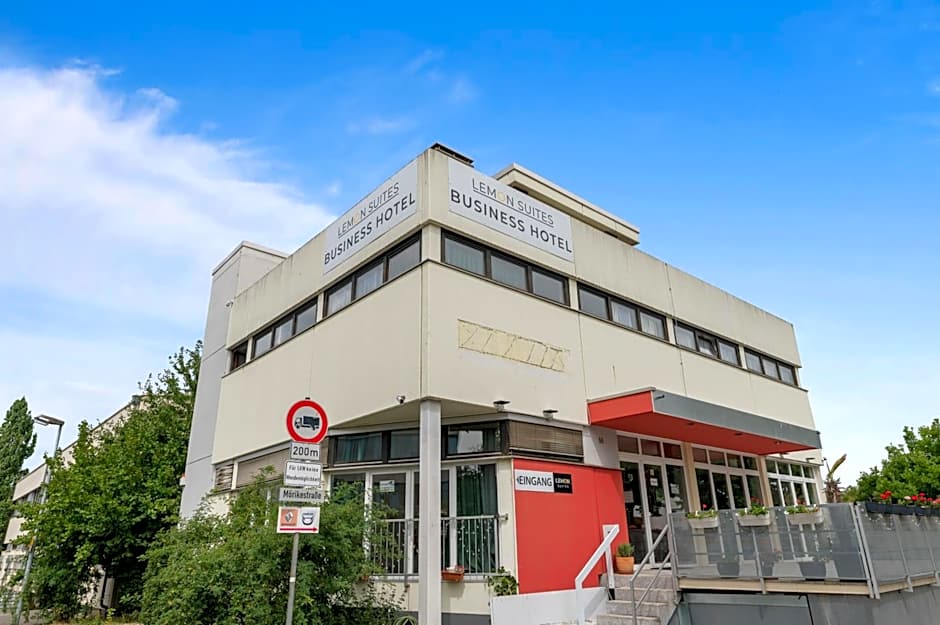 Businesshotel Lemon Suites Self Check-in Messe Airport mit Küche - Monteure willkommen