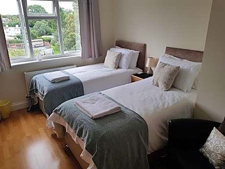 Double room-Deluxe-Shared Bathroom-Garden View