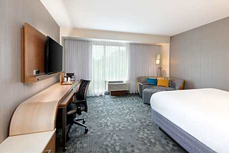 Large King Room with Sofa Bed and Roll-in Shower - Mobility Accessible