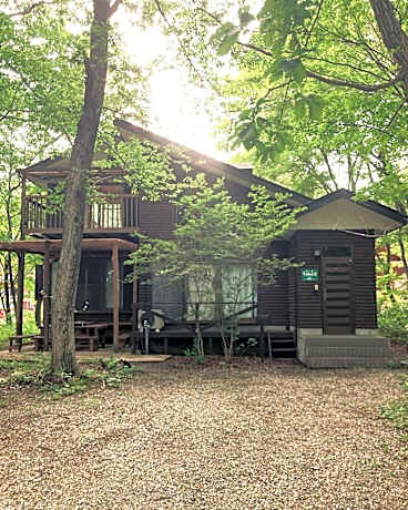 Kawasemi Nasu Cottage 1 Building Rental Large Open Living Room