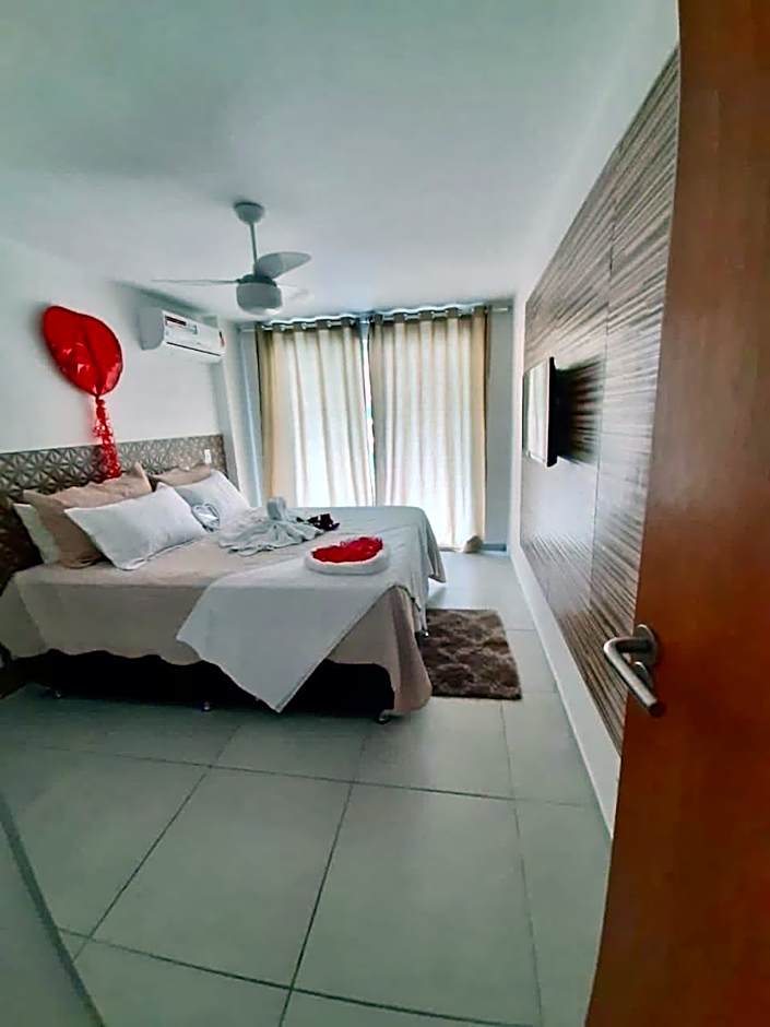 Apartamento aconchegante vista mar e piscina em cond de Arraial do Cabo