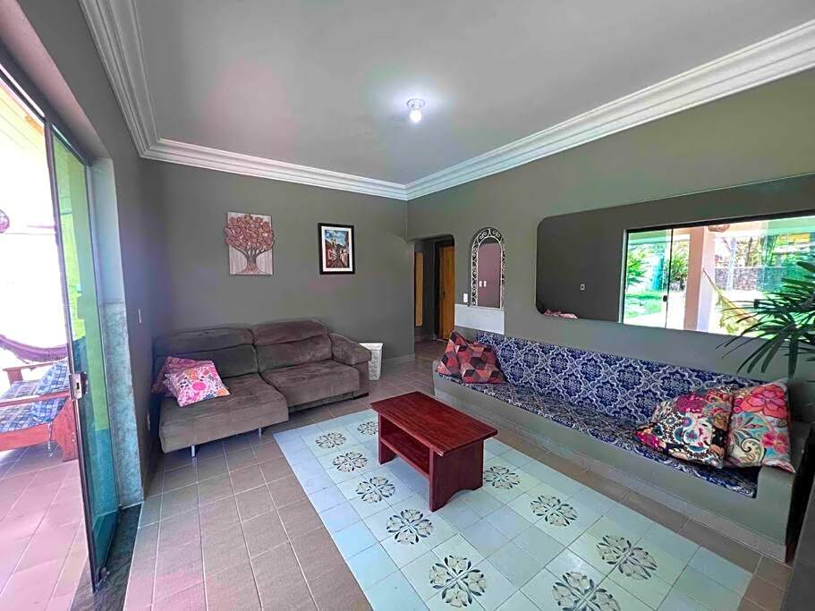 Villa Tavares - casa com piscina na praia da Lagoinha