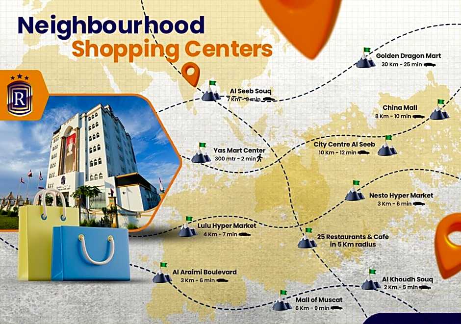 Remas Hotel Suites - Al Khoudh, Seeb, Muscat