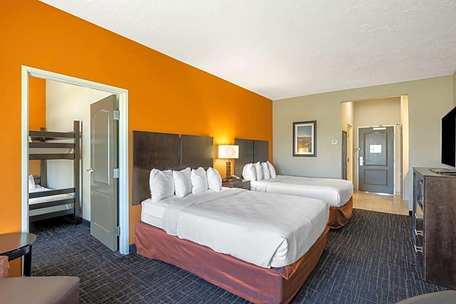 Photo 1 of 5 of Queen Room with Two Queen Beds and Bunk Beds - Non-Smoking