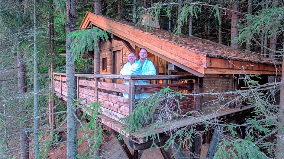 Cabane entre terre et ciel