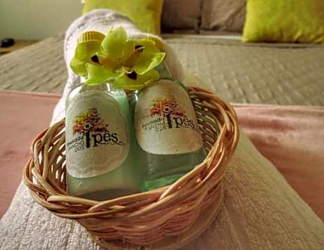 Double Room with Balcony and Garden View