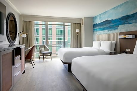 Room, 2 Queen Beds, View, Corner