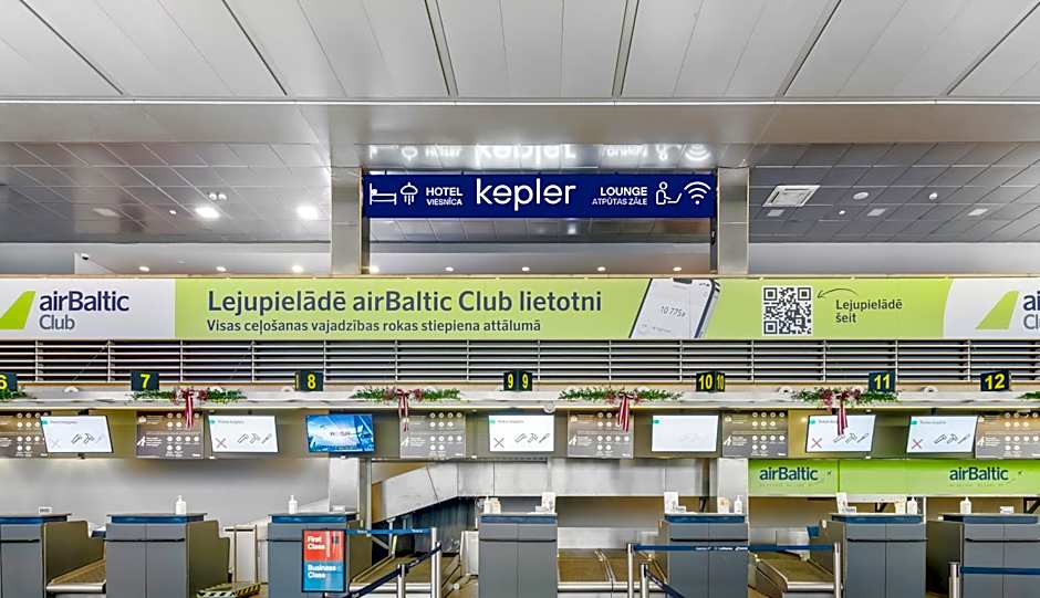 Kepler Club Riga Airport Hotel - Landside Public Area