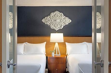 One Bedroom Suite 2 Double Beds