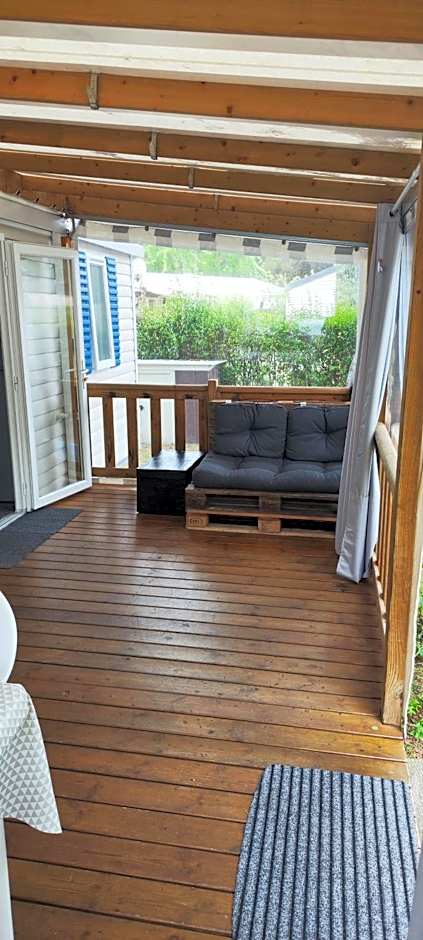 Mobil home camping la réserve Gastes