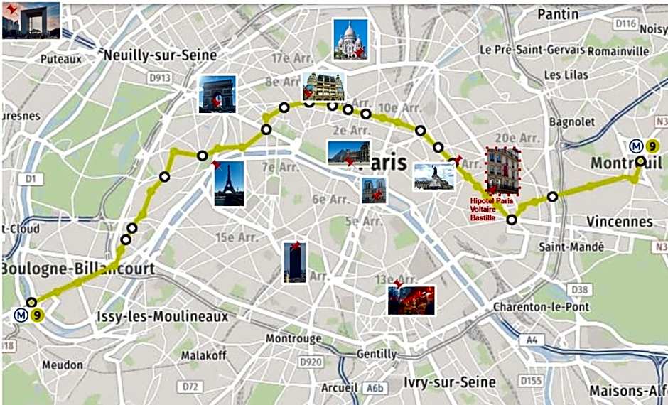 Hipotel Paris Voltaire Bastille
