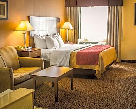 King Suite with Hot Tub and Sofa Bed - Non-Smoking
