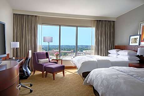 Queen Room with Two Queen Beds and City View