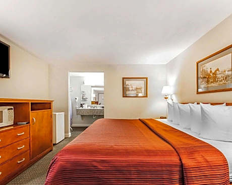 1 King Bed Smoking Accessible
