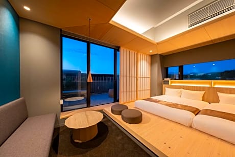 Twin Room with Terrace - Non-Smoking