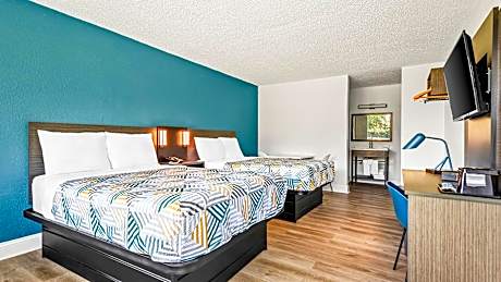 2 Full Beds | Non-Smoking, Micfridge