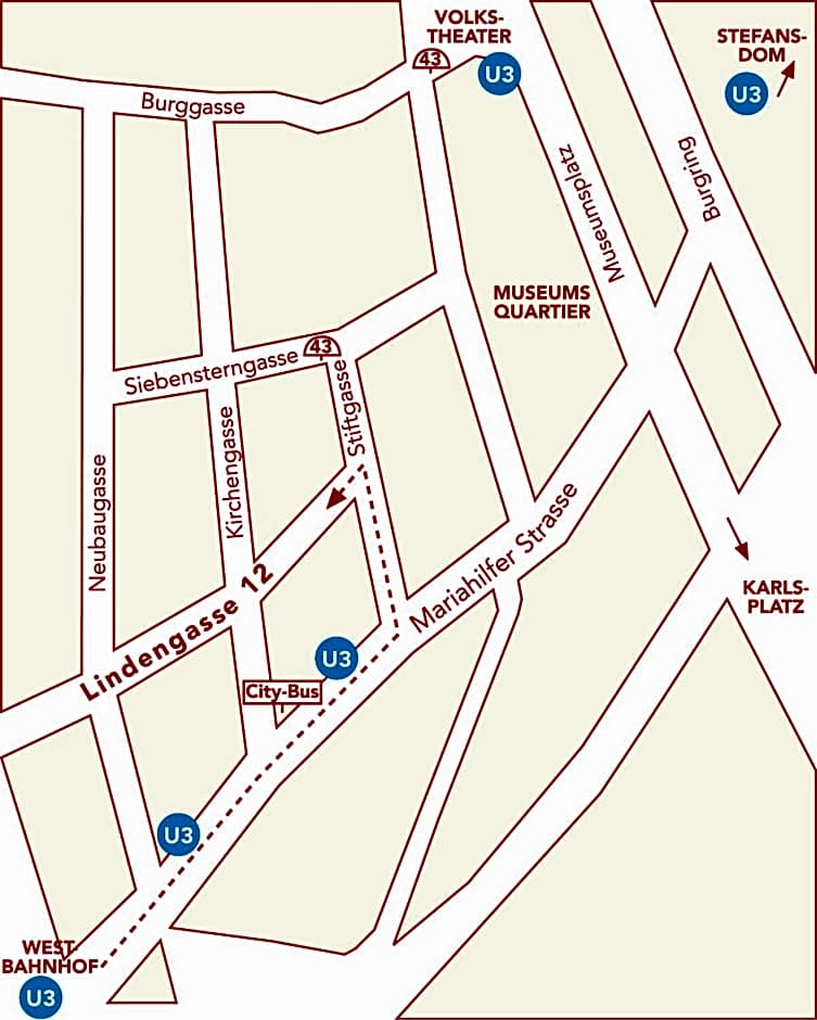 HENRI Hotel Wien Siebterbezirk