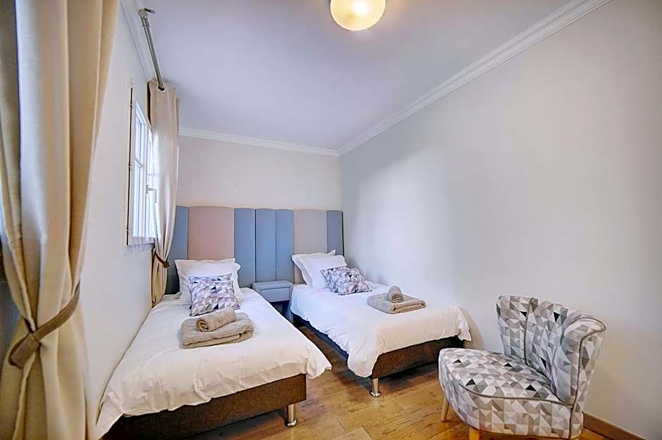 Cannes banane 50m croisette, luxueux 4 pièces dans résidence de standing