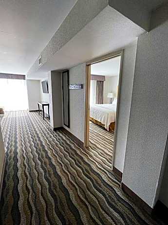 1 King Bed One-Bedroom Mobility Accessible Suite Tub W/Grab Bars Non-Smoking