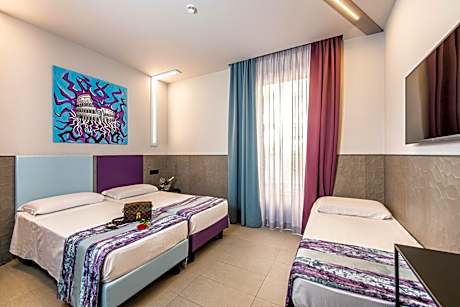 Two Connecting Double Rooms