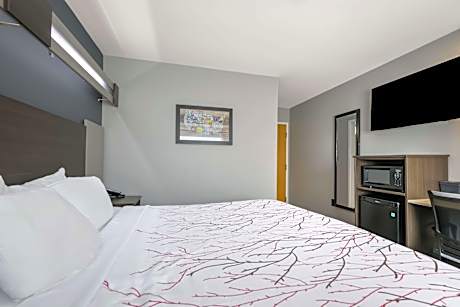 Accessible - 1 King Mobility Accessible Bathtub Desk Microwave Fridge Non-Smoking Full Breakfast