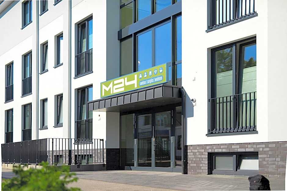 Hotel M24 - Alle Zimmer mit Küchenzeile