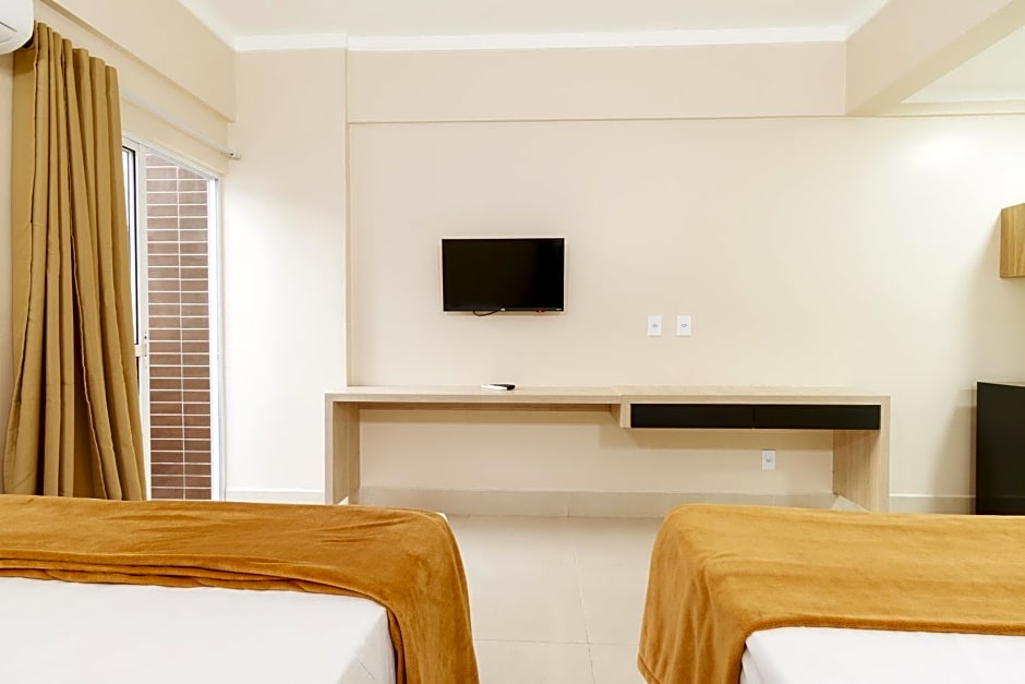 Spazzio diRoma com entrada ao Acquapark Gratuito, Apartamento 840 vista para a Piscina