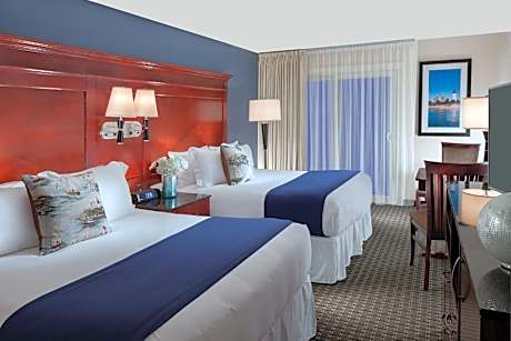 Double Room with Two Double Beds with Pool View