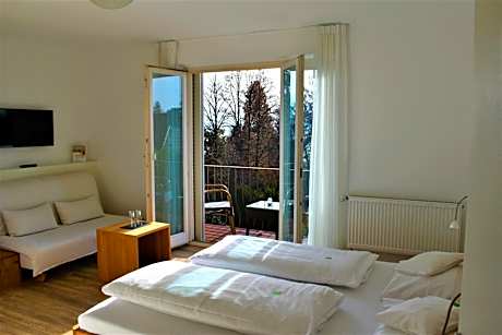 Double Room with Balcony and Park View