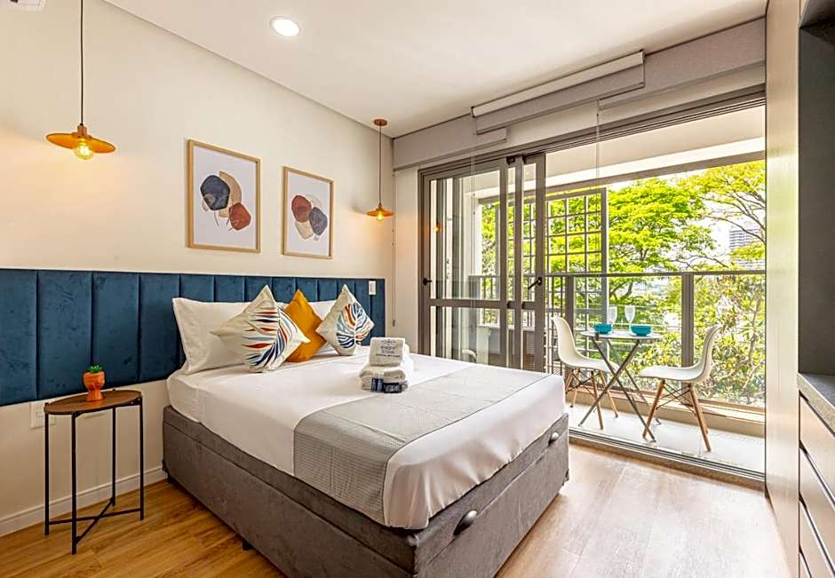 Easy Star - Lindo Studio no Brooklin ao lado Av. Santo Amaro! - ZT01H