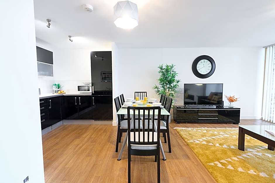 ShortstayMK Vizion apartments, with free superfast wi-fi, parking