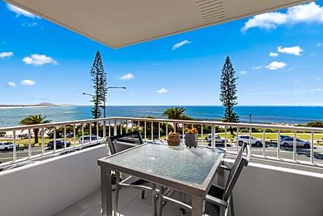 Newly renovated beach front unit. Views to die for!