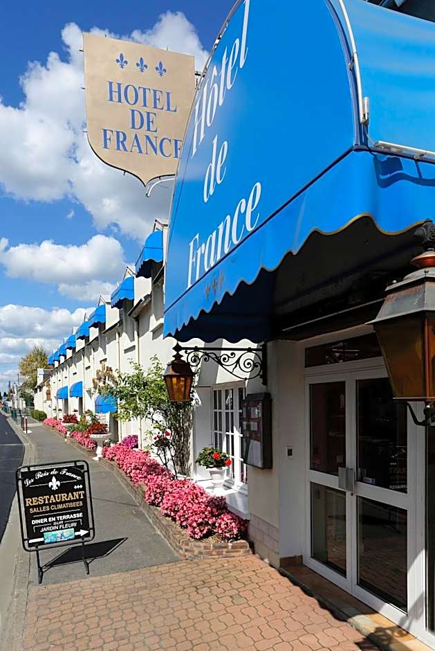 Contact Hôtel de France Contres-Beauval-Cheverny