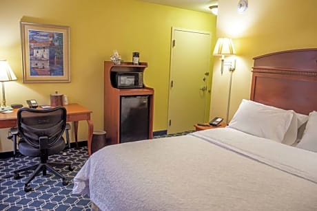  1 QUEEN BED SELECT ROOM NONSMOKING - HDTV/FREE WI-FI/HOT BREAKFAST INCLUDED - WORK AREA -