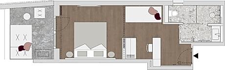 Double Room with Balcony (3 Adults)