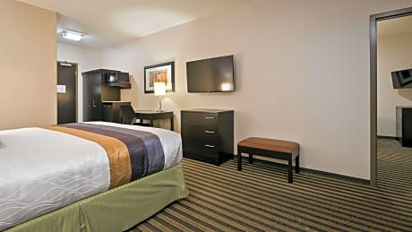 accessible - 1 king, mobility accessible, roll in shower, wi-fi, non-smoking, full breakfast