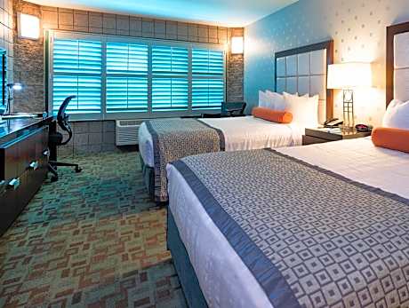 Double Queen Bed