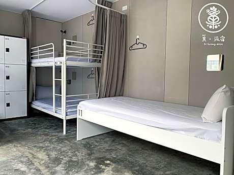 Double Bed in Female Dormitory Room