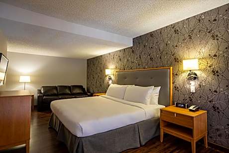 Distinctive suite with 1 King bed and 2 sofa beds