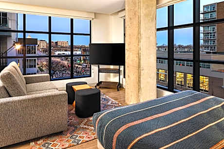 Larger Queen Room with Two Queen Beds and Sofa Bed