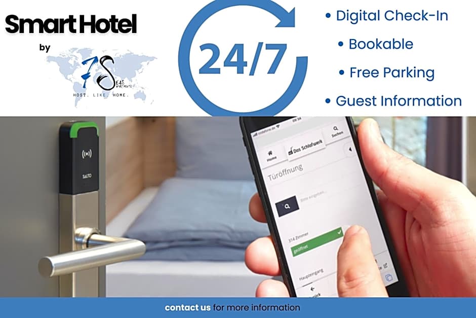 7Seas Boutique Aparthotel Homburg - stilvoll, digital, ideal für Familien- & Businessgäste