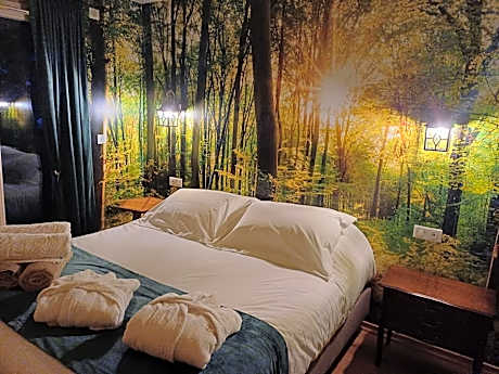 Deluxe Two-Bedroom Apartment with Garden View