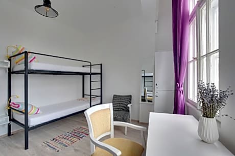 Bunk Bed in Male Dormitory Room