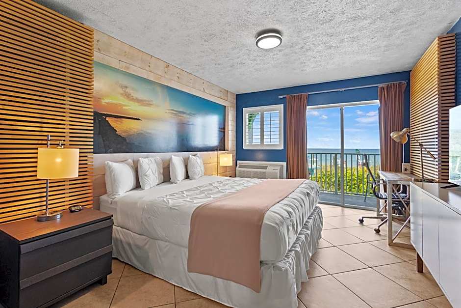Ocean View Hotel Room with Balcony- King Bed #17