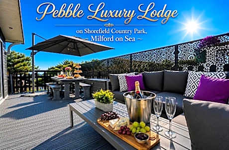 Pebble Boutique Lodge- Milford on Sea note NO HOT TUB AT LODGE